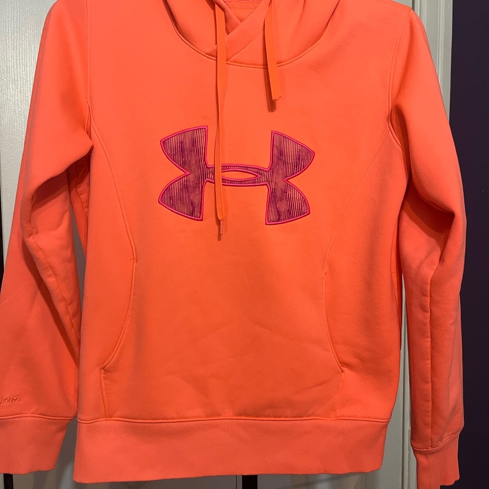Under Armour Women's Hoodies - Purple, Orange, Pink - Picture 6 of 8